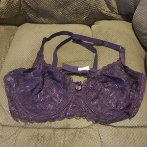 New Purple lace bra